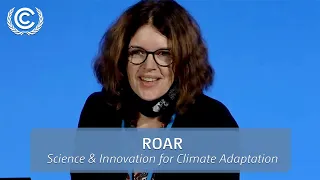 ROAR: Science & Innovation for Climate Adaptation | COP26 Presidency Event | UN Climate Change