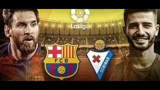 Live Barcelona vs Eibar 19 September 2017 - Laliga