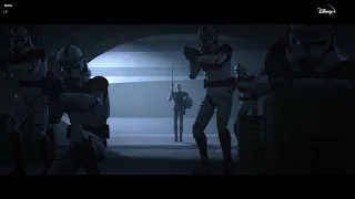 Bad Batch vs Crosshair and Shock Troopers (Full Scene) [1080p]