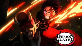 Demon Slayer Kimetsu no Yaiba S3 EP11 Tanjiro VS Hantengu Hinokami Kagura Flame Dance Soundtrack