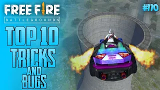 Top 10 New Tricks In Free Fire | New Bug/Glitches In Garena Free Fire #110