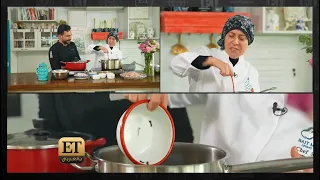 ETبالعربي مع شيف سلام الدقاق في مطبخ بيت مريم وفتة الأرز بالدجاج👩🏻‍🍳