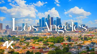 Los Angeles Downtown From Above : Scenic Relaxation 4K Drone Video 2023 - Downtown LA / Los Angeles