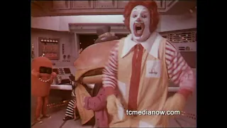McDonalds Ronald McDonald and Mayor McCheese in Space, 1978