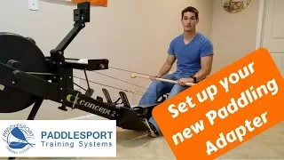 Paddlesport Training Systems Paddling Adapter Unboxing and Setup