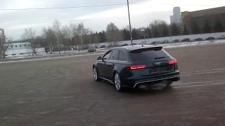 Прохватил бочком на Audi RS6