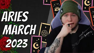 ARIES ♈️ - "HERE I AM..." 🤷‍♀️ | MARCH 2023 TAROT READING