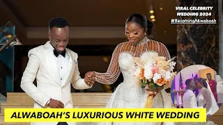 Akwaboah’s Wife Walk Down The Aisle/ First Kiss/Vow #BecomingAkwaboah #wedding #ghanacelebrities