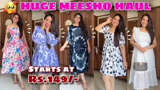 *MEESHO* Dress Haul Under 500😍| Summer dresses haul short & long | Shocking reviews😱