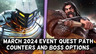 March 2024 Event Quest Path Counters and Boss Options | Marvel Contest of Champions