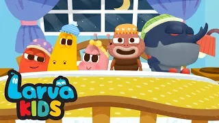 THE GREETINGS SONG  | Nursery Rhymes | LARVA KIDS Songs for Children