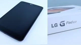 LG G Pad 8.3 Google Play Edition Unboxing & First Looks!