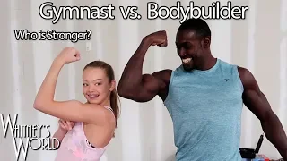 Gymnast vs Bodybuilder | Who is Stronger? | Whitney Bjerken