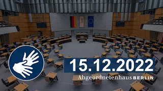 Fragestunde 15.12.2022