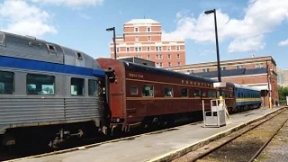 Private railcars on VIA trains in Nova Scotia part 1