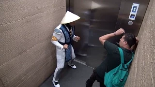 MORTAL KOMBAT ELEVATOR PRANK 2!