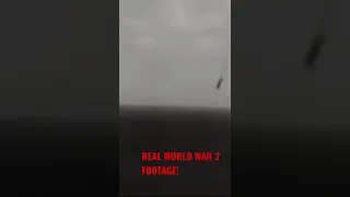 World War II Kamikaze footage (REAL)￼