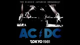 AC/DC-Live at Nihon Seinennkan,Tokyo,Japan February 5 1981 Full Concert Cover