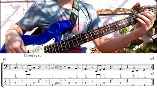 The Smiths - I Know It's Over (bass cover with tabs)
