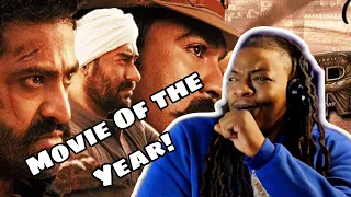 RRR...MOVIE OF THE YEAR! PERIOD FIRST TIME WATCH REACTION #rrr #tollywood #india  #reaction