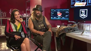 Gal Gadot (Wonder Woman) and Jason Momoa (Aquaman) talk to Channel24 about The Justice League