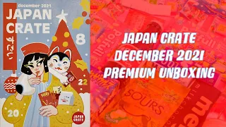 Japan Crate December 2021 Premium Unboxing