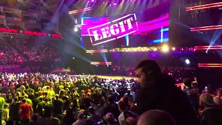 Sasha Banks full entrance - WWE RAW Live in O2 London 8 May 2017