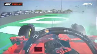 Onboard Sainz Spin in FP1 | F1 Bharein 2023