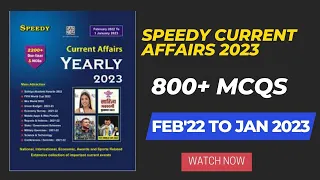 Speedy Current Affairs January 2023 English | 800+MCQs | Feb 2022 to January 2023 | Proxy Gyan