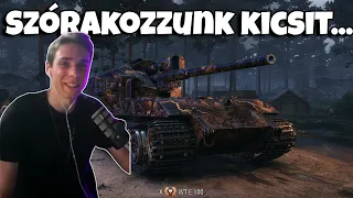 Tank radírozó Wt Auf E 100 😎