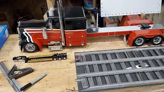 Fabricating 1/14 Lowboy for Semi Truck Part 1
