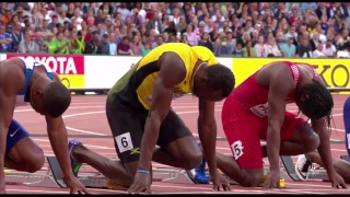 Men 100m Semi-Final Heat 3 - IAAF World Championships London 2017