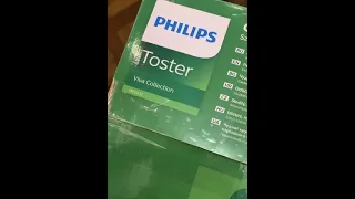 Распаковка тостера Philips HD2637 из Rozetka