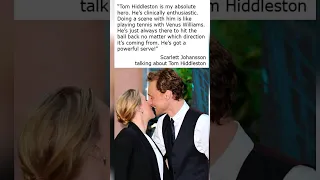 Tom Hiddleston and Scarlett Johansson relationship #shortvideo #scarlettjohansson #tomhiddleston