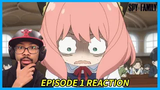 FIRST TIME WATCHING SPY X FAMILY! | Spy x Family Episode 1 Reaction