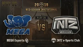 MEGA Esports vs INTZ e-Sports Club (MSI PLAY-IN 하이라이트/19.05.02)[2019 MSI]