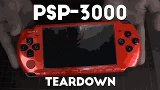Sony PlayStation Portable (PSP-3000) Teardown & Disassembly // PanickedPixel