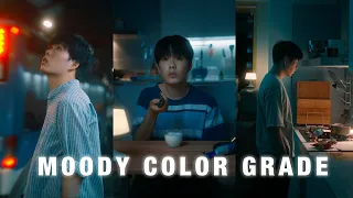 How To Do The MOODY Color Grade In Davinci Resolve | Color Grading Tutorial