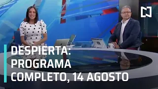 Despierta I Programa Completo 14 de agosto 2020