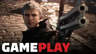 15 Minutes of Devil May Cry 5 Gameplay on Xbox One X - Gamescom 2018