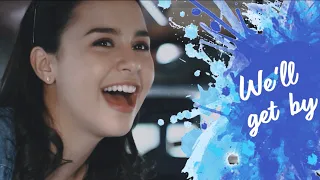 WITH A SMILE - (Official Lyric Video) David DiMuzio & Yassi Pressman