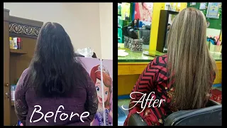 Hair Gloosing | By Amna | Full Gloosing & Wash tutorial