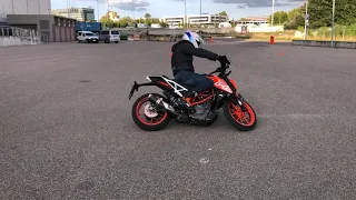 Motogymkhana. Dose of "OMG I'm falling!!!".