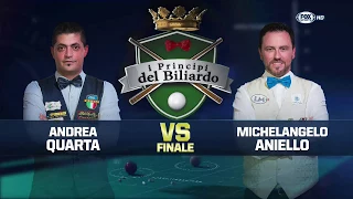 Quarta VS Aniello - I Principi del Biliardo 2016/2017 - 4^ Tappa Finale