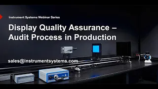 Display Quality Assurance   Audit Process in Production