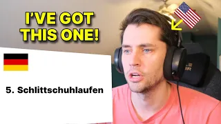 American pronounces 10 IMPOSSIBLE German words to pronounce