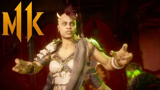 Mortal Kombat 11 | Sheeva VS Aftermath Characters Intro Dialogue!