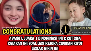 🔴CONGRATS ABANG L JUARA 1 KALAHKAN PANDA & BUNDANYA DI NOMINASI INI CUT SIFA KATAKAN INI SOAL LESTI❗