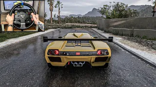 Lamborghini Diablo GTR - Forza Horizon 5 Thrustmaster T150(TMX) Gameplay