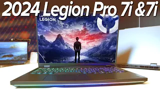NEW 2024 Lenovo Legion Pro Pro 7i Vs 7i Revealed at CES 2024